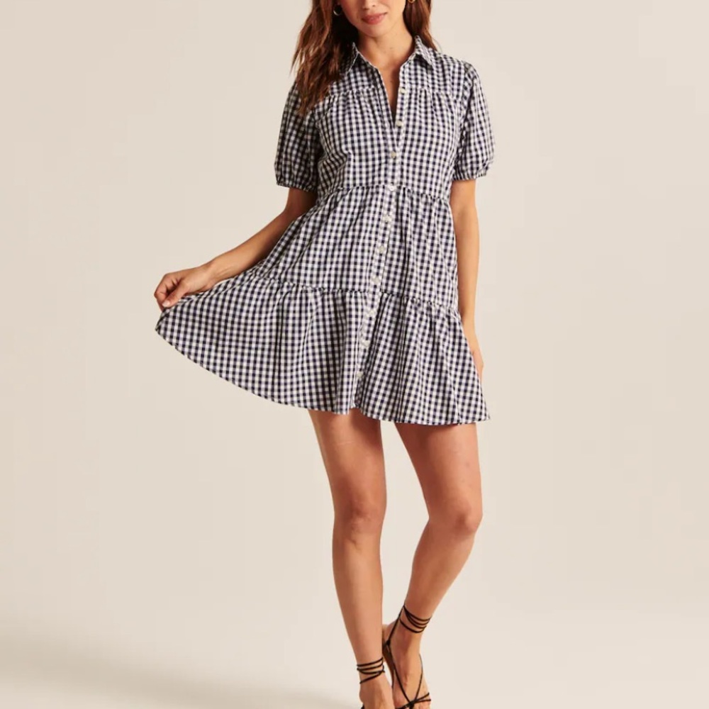 ⚡️LAST CHANCE⚡️NWT ABERCROMBIE Poplin Shirt Dress